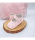 Zapato Merceditas Charol Rosa  Inicio  Zapato merceditas de charol en tono Rosa bebé de