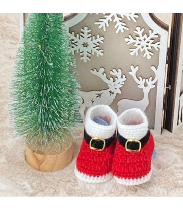 Patucos Bebé Navidad  Otoño-Invierno    patucos, bebé, navidad |Confetti Bebe