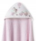 Capa de Baño + Babero Jirafa Rosa  Inicio  Conjunto de capa de baño con babero a juego