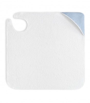 Capa de Baño Wafle Rosa  Baño del bebé  Capa de baño para bebé, modelo delantal. Capa