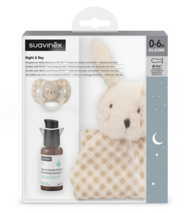 Set Regalo de Bebé Night & Day con Peluche Suavinex  Suavinex    peluche, suavinex, bebé