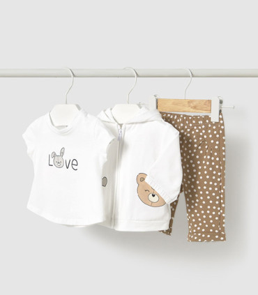 Chándal Capucha Con Camiseta Bebé Niña  Inicio    niña, camiseta, chándal, bebé, capucha