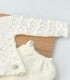 Conjunto Polaina Bebé Uves Canesu Crudo  Inicio    crudo, conjunto, uves, canesu, bebé