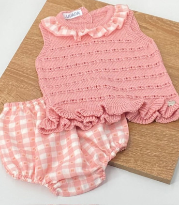 Conjunto Ranita Cierzo Juliana  Inicio    cierzo, conjunto, ranita, juliana |Confetti Bebe