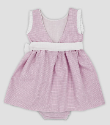 Vestido Lazada Con Braguita Niña  Inicio  Vestido con lazada y braguita a juego para niña
