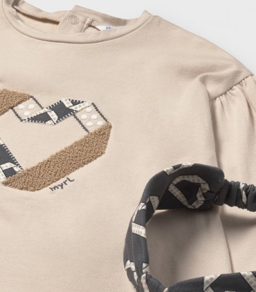 Conjunto Legging Con Diadema Niña Mayoral  Inicio  Temporada Otoño-Invierno.  legging