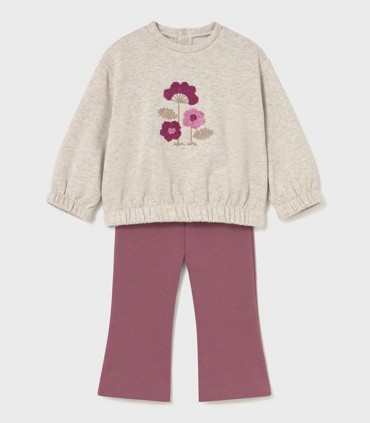 Conjunto Sudadera Y Legging Niña Mayoral  Inicio  Temporada Otoño-Invierno.  niña, sudadera