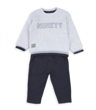 Conjunto Sudadera y Pantalón Niño Ninety  Inicio  Temporada Otoño-Invierno.  pantalón, niño