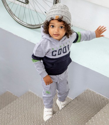 Chándal Con Capucha Niño Ninety cool  Inicio  Chándal para niño de la colección