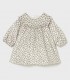Vestido Estampado Terciopelo Niña Mayoral  Inicio  Vestido para bebé niña de la colección