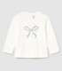 Camiseta Lazo Niña Mayoral  Inicio  Camiseta básica para niña de la colección otoño invierno