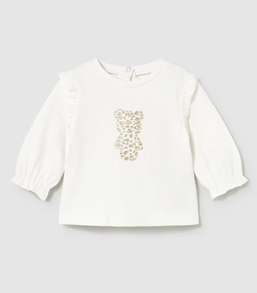 Camiseta Bebé Niña Mayoral  Inicio  Camiseta de manga larga para bebé niña de la colección