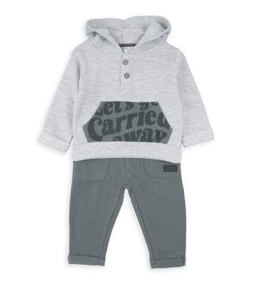 Conjunto Sudadera y Pantalón Niño  Inicio  Conjunto de sudadera y pantalón tipo chándal para