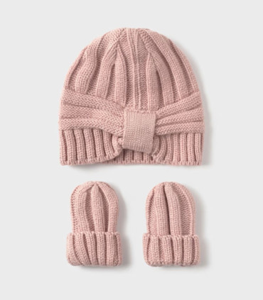 Gorro y Manoplas Bebé Niña Mayoral  Inicio    gorro, bebé, manoplas, mayoral, niña |Confetti