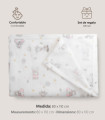Mantita Bebé Koala Rosa  Inicio  Mantita para bebé con tacto aterciopelado y extrasuave, con