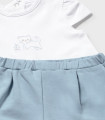 Chándal 3 piezas Mayoral bebé niña azul liberty  Primavera-Verano  Chándal de 3 piezas con
