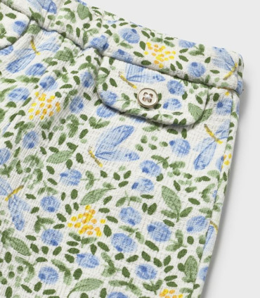 Conjunto pantalón estampado y camiseta con turbante Mayoral niña  Inicio  Conjunto para niña