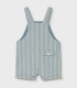 Peto lino rayas Mayoral niño jade  Inicio  Peto corto de lino para niño de Mayoral en tono