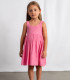 Vestido tirantes Mayoral niña geranio con lazos  Inicio  Vestido de tirantes para niña de