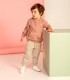 Chándal Babybol niño sudadera capucha y pantalón beige  Inicio  Chándal de 2 piezas para niño
