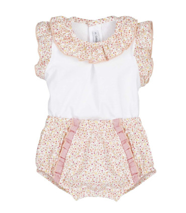 Conjunto pololo Kanpur Calamaro bebé niña  Inicio  Conjunto pololo Kanpur para bebé niña de