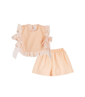 Conjunto pantalón Delhi Calamaro niña  Inicio  Conjunto pantalón Delhi para niña de Calamaro