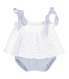 Conjunto pololo Kerala Calamaro bebé niña  Inicio  Conjunto pololo Kerala para bebé niña de