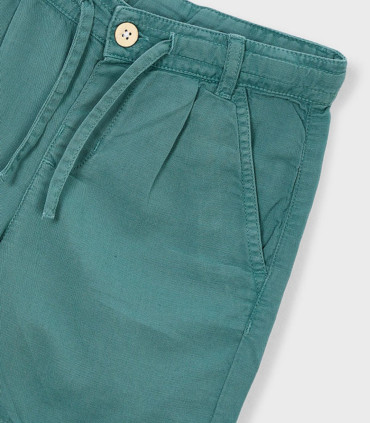 Bermuda relaxed fit Mayoral niño verde  Inicio  Bermuda relaxed fit para niño de Mayoral