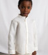 Camisa manga larga Mayoral niño blanca lino cuello mao  Inicio  Camisa de manga larga para