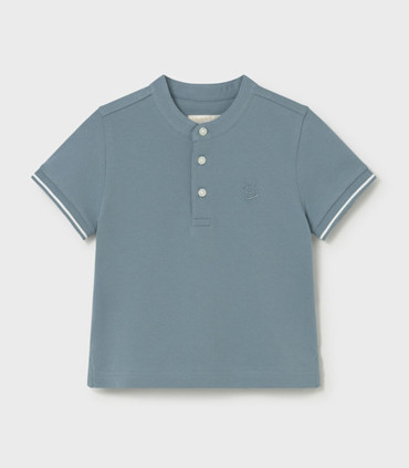 Polo cuello mao Mayoral niño jade manga corta  Inicio    polo, mayoral, corta, jade, cuello