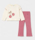 Conjunto legging acampanado y camiseta Mayoral niña  Inicio  Conjunto de legging y camiseta de