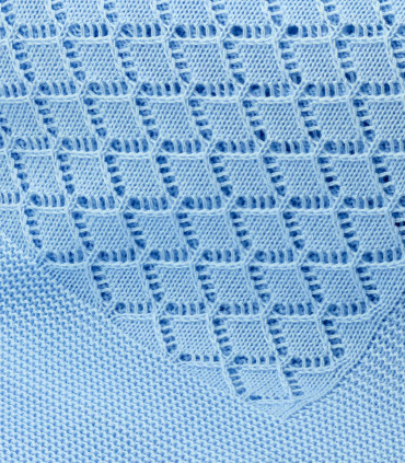 Toquilla mantita centro rombos celeste Juliana  Inicio    mantita, celeste, juliana, rombos
