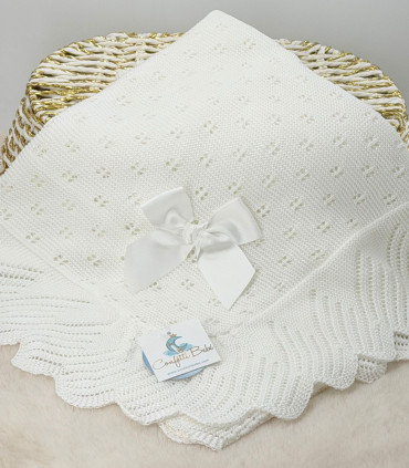 Toquilla volante y calado blanco Juliana  Inicio    volante, toquilla, calado, blanco, juliana