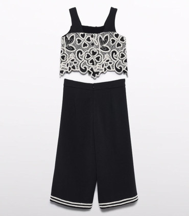 Conjunto Culotte Combinado Ceremonia Niña Abel and Lula  Inicio    culotte, ceremonia