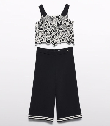 Conjunto Culotte Combinado Ceremonia Niña Abel and Lula  Inicio    culotte, ceremonia