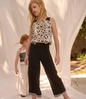 Conjunto Culotte Combinado Ceremonia Niña Abel and Lula  Inicio    culotte, ceremonia