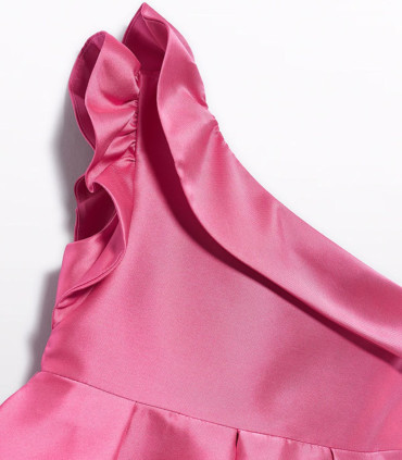 Vestido Mikado Asimétrico Ceremonia Niña Abel and Lula  Inicio    lula, ceremonia, abel