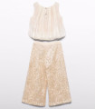 Conjunto Pantalón Lentejuelas Ceremonia Niña Abel and Lula  Inicio    pantalón, conjunto