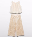 Conjunto Pantalón Lentejuelas Ceremonia Niña Abel and Lula  Inicio    pantalón, conjunto