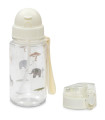 Fiambrera Con Botella Agua 2 Tapones Savanna Beig  Complementos    fiambrera, beig, agua