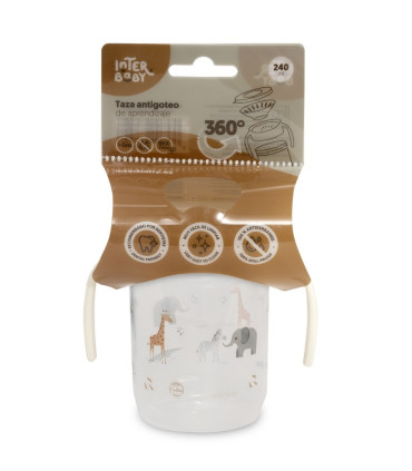 Vaso Antigoteo Aprendizaje Savanna beig  Complementos    aprendizaje, beig, savanna