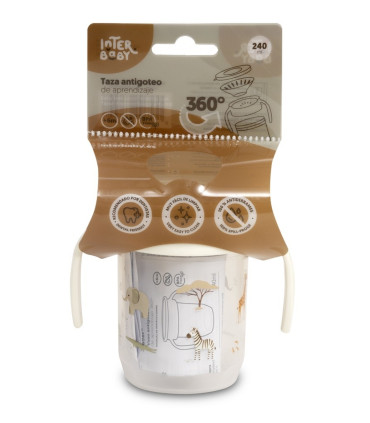 Vaso Antigoteo Aprendizaje Savanna beig  Complementos    aprendizaje, beig, savanna