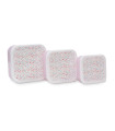 Set Desayuno 3 Piezas Petalos Rosa  Complementos    desayuno, piezas, petalos, rosa |Confetti