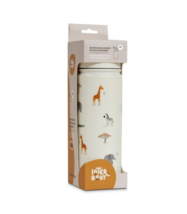 Botella Termo Acero Savanna Beig  Complementos    savanna, termo, beig, acero, botella