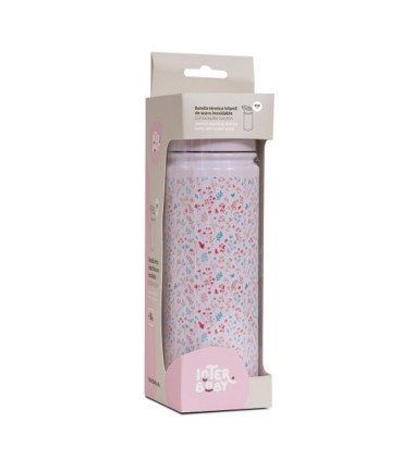 Botella Termo Acero Petalos Rosa  Complementos    petalos, rosa, acero, botella, termo