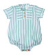 Pelele Bebé Rayas Mint  Niña-Niño    rayas, bebé, mint, pelele |Confetti Bebe