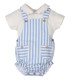 Peto Ranita Con Camisa Niño Azul-Beig  Niña-Niño    ranita, beig, camisa, niño, peto, azul