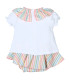 Conjunto Ranita Volante Bebé Niña Colorines  Inicio    bebé, volante, niña, conjunto