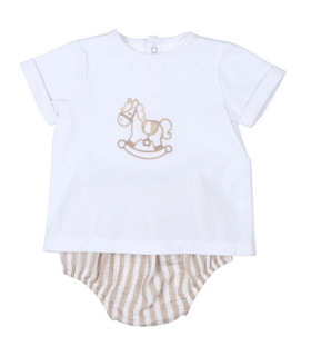 Conjunto Ranita Bebé Niño Ponny Beig  Inicio    beig, bebé, ponny, ranita, conjunto, niño