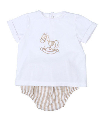 Conjunto Ranita Bebé Niño Ponny Beig  Inicio    beig, bebé, ponny, ranita, conjunto, niño
